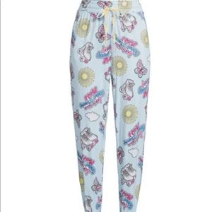 Womens XL (16-18) Roller Skate Sleep Jogger Pajama Pant with Pocket
